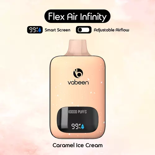 Вейп Vabeen Flex Air Infinity Caramel Ice Cream 10000 puffs/дръпки цена