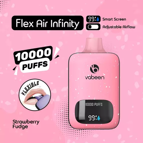 Вейп вабийн Flex Air Infinity Strawberry Fudge 10000 puffs/дръпки цена