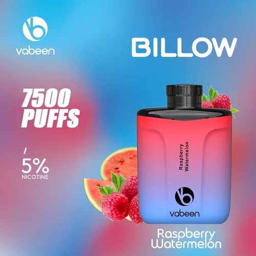 Вейп Vabeen Billow Rasberry Watermelon 7500 puffs/дръпки цена